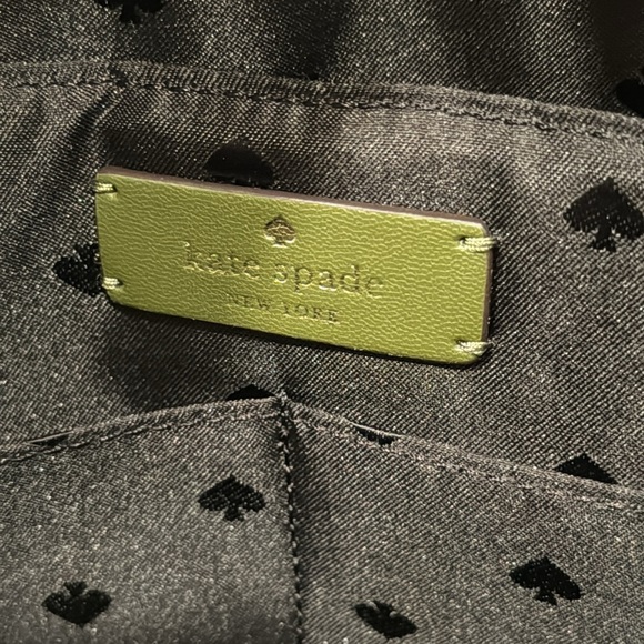 Kate Spade Backpack Chelsea Olive Green Backpack EUC - Picture 17 of 17